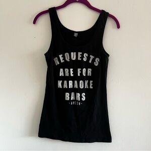 “Requests are for karaoke bars” Tank Top
